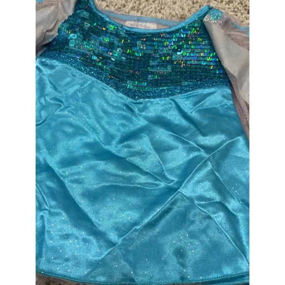 Build-A-Bear Workshop Elsa Dress Baby Blue & Silver Sequin For 16" Stuffed Anima - Picture 2 of 4